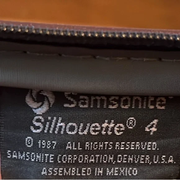 Samsonite Silhouette 4 Travel Carryon Bag - Picture 5 of 11